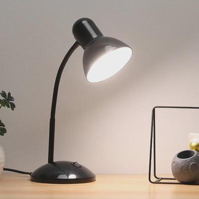 LED Iron Table Lamp: Eye Protection, Foldable Design for Bedrooms and Offices