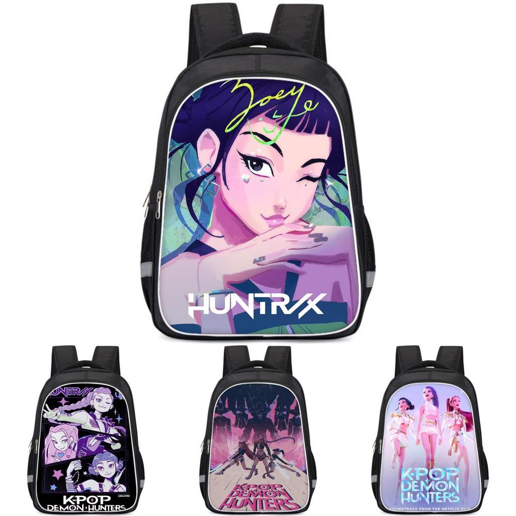 Kpop Demon Hunters Childrens Backpack With Breathable Oxford Fabric For School Use