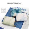 Mini Wallet Eco-Friendly Accordion Card Holder Faux Leather Card Wallet Lightweight Compact Card Holder For Adults Commuting