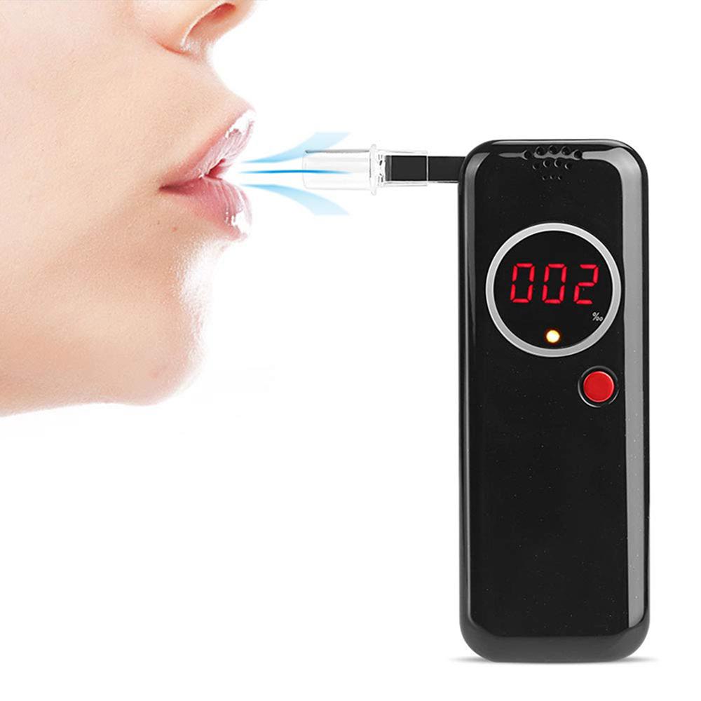 Portable Policer Alcohol Breathalyzer Digital Breath Analyzer LCD Detector