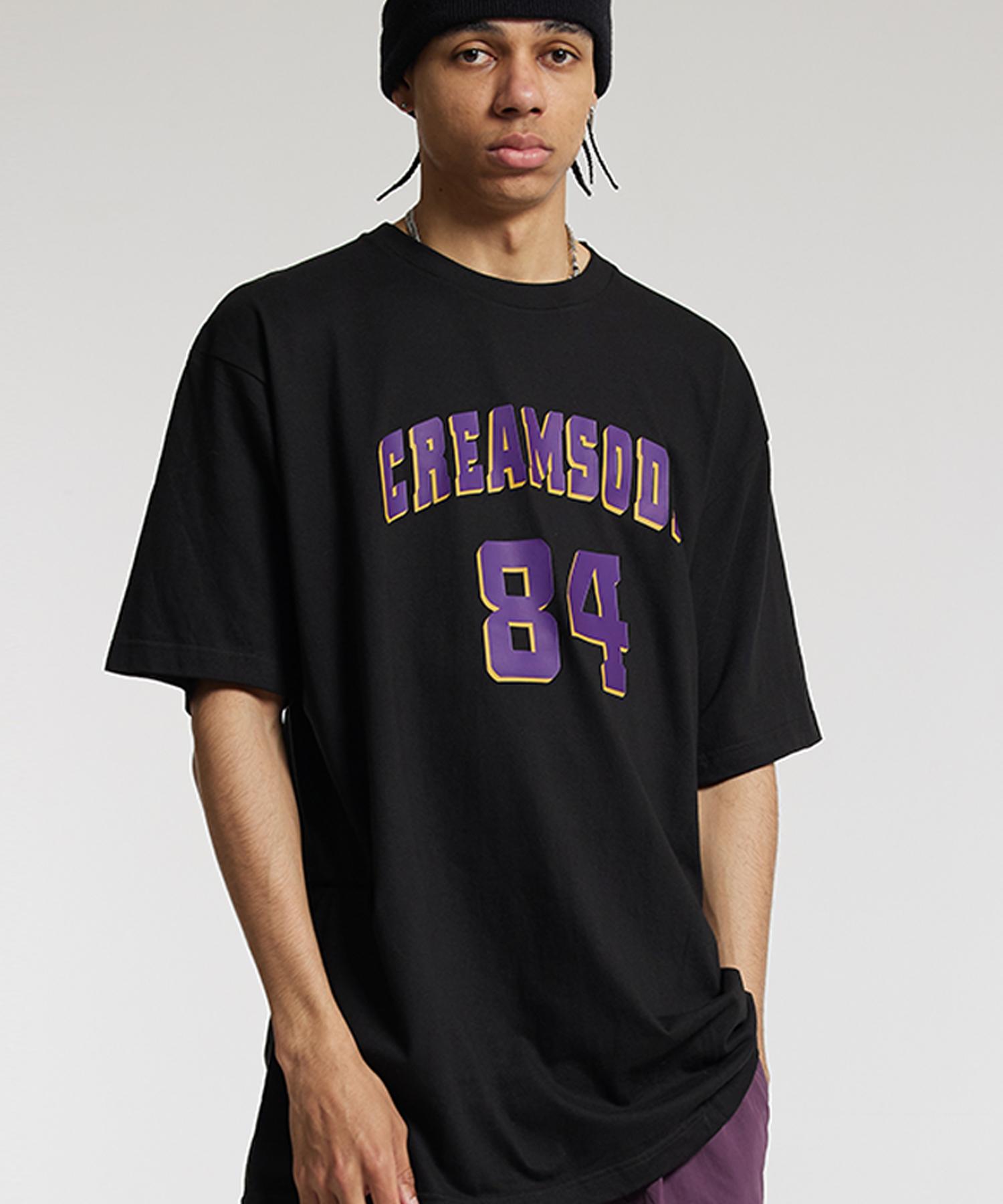 Cream Soda Lab La Crsdel Short Sleeve Black Purple Xl
