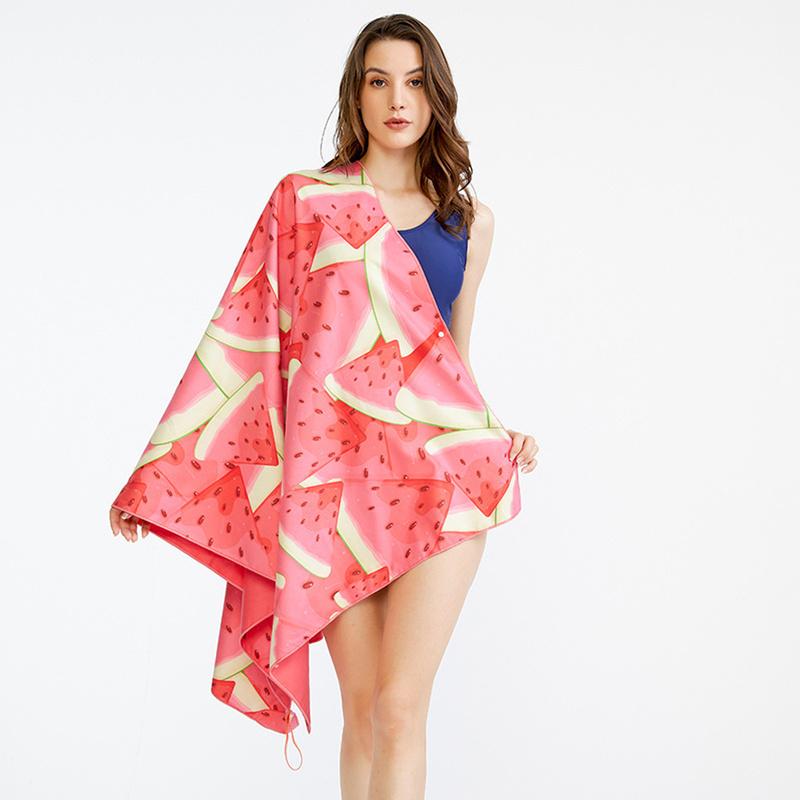 80*160cm Lightweight Travel Camping Swimming Beach Towels Extra Large Quick Drying Sand Free Pool Towel