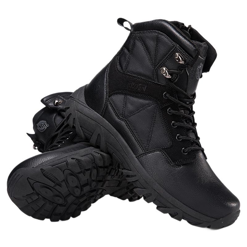 Men's Autumn Combat & Assault Boots - Large Size Outdoor Tactical & Mountaineering Desert Boots