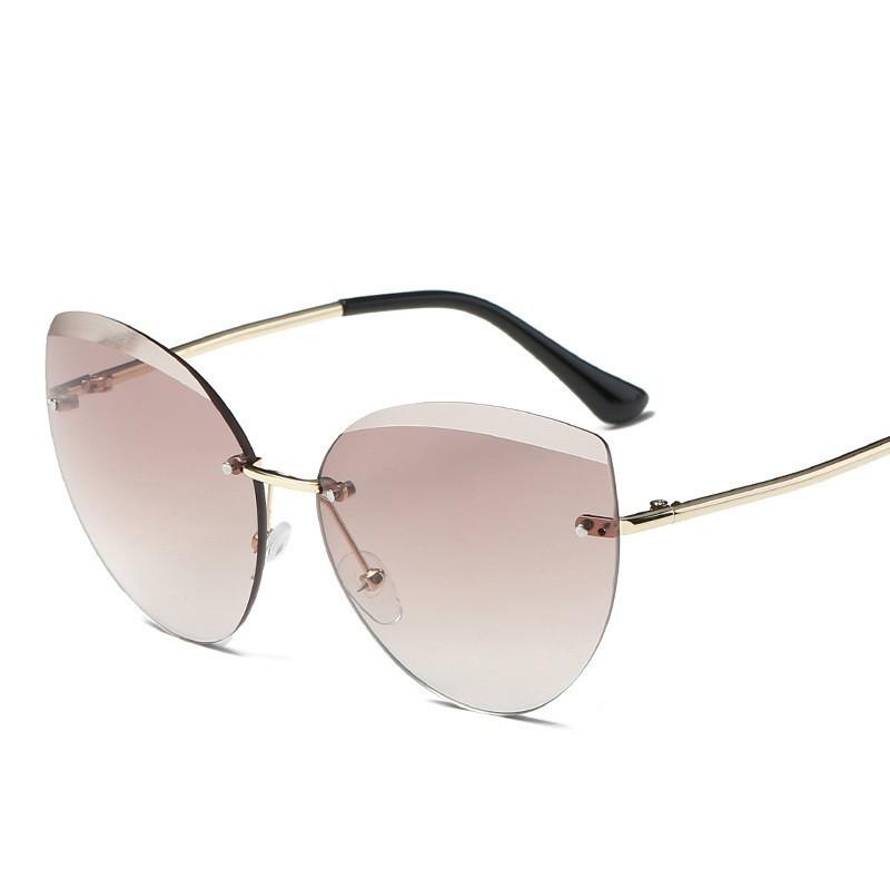 

Polygonal Metal Sunglasses Brand Design Fashion New Retro Ladies Glasses Classic Trend Luxury Driving Travel Eyewear