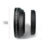 Wide Angle Lens with Macro 0.43x 67mm for Insects for Butterfly Flowers Shooting