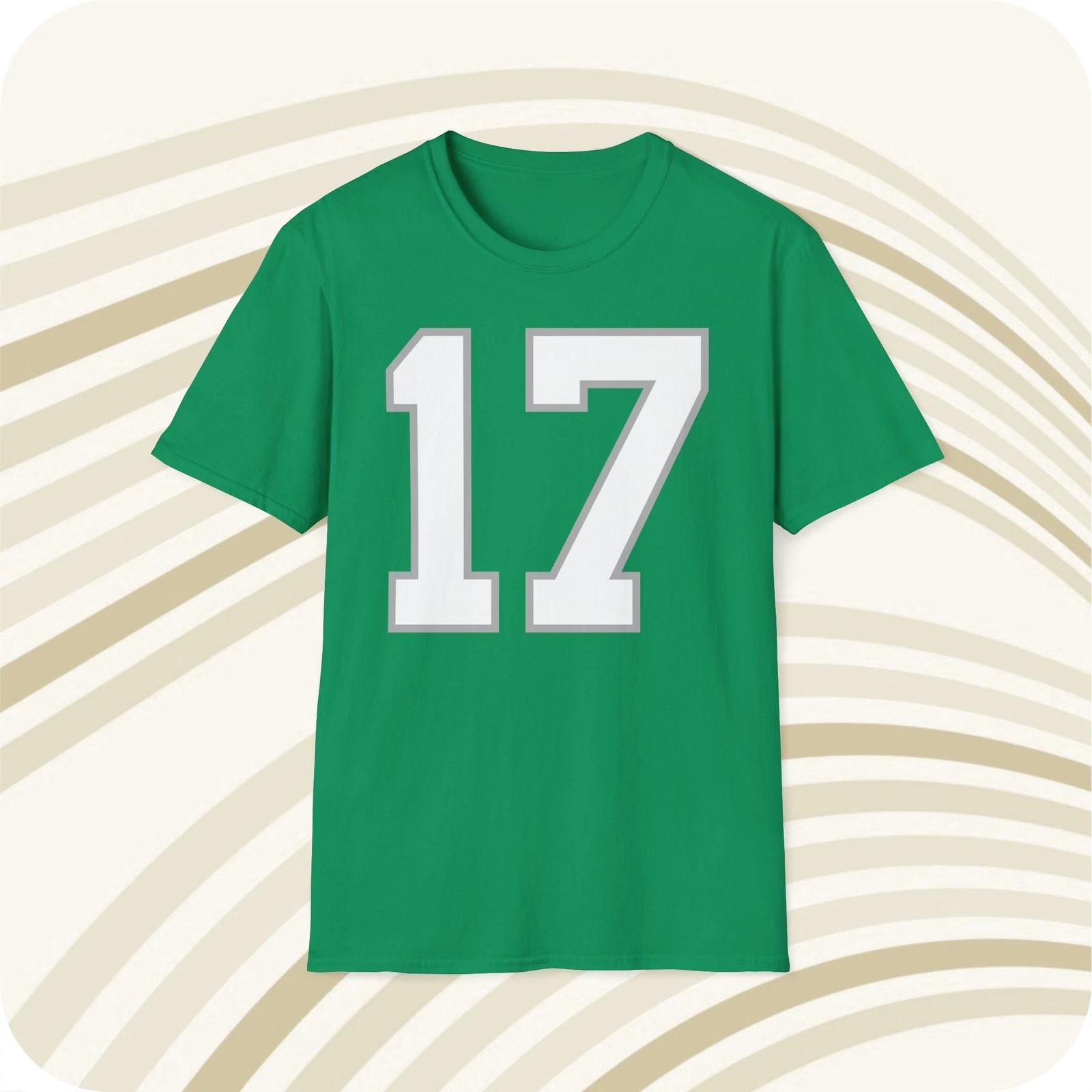 Harold Carmichael #17 Philadelphia Eagles NFL Jersey T shirt - Front & Back 4XL