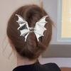 Halloween  Bat Claw Clip Gothic Halloween Party Hair Clip Cute Hair Grip Fashionable Hair Clamp  for All Hair Types Daily Wear