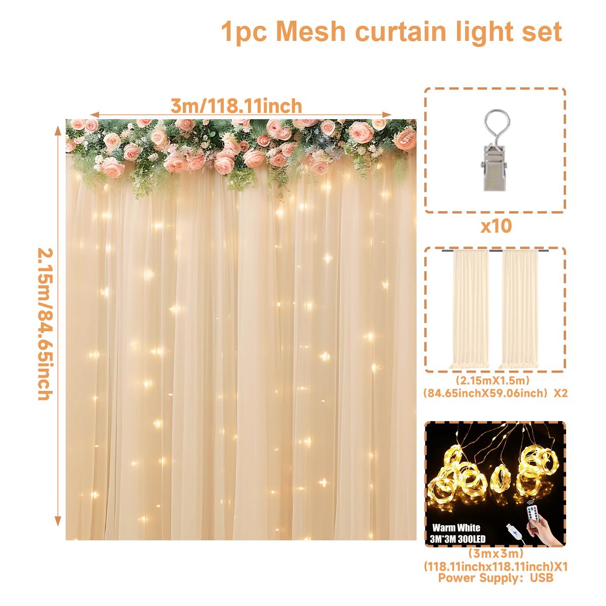 

Сетка Гирлянда Теплая Гирлянда Деревенский Свадебный Декор для Дома Рождество Детский Душ День Рождения Принадлежности для Вечеринки Фон