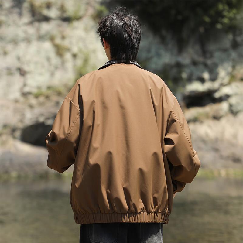 VUUG Men's Casual Stand-Collar Jacket
