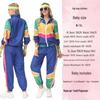 Abbigliamento Cosplay Stile Hip Hop Rock Sportivo Retro Europeo Anni '70 per Uomini, Donne e Coppie - Perfetto per Esibizioni sul Palco