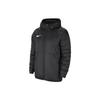 Solid Color Logo Casual Hooded Jacket Men Outerwear Black CW6157-010