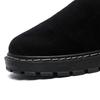 Platform Open Back Casual Shoes Half Shoes for Men Mules Black Loafers Slippers Closed-toe Backless Slides Sandal Slip On Flats