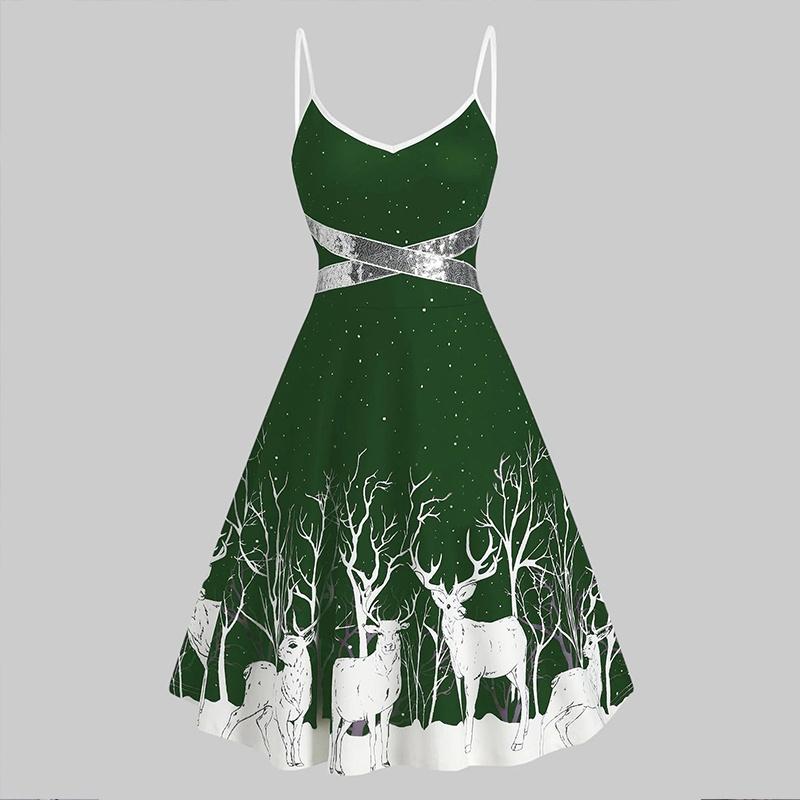 Buy Women Fashion Party Christmas Dress 