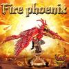 Technical Fire Phoenix Building blocks Kit MOC Assembly Bricks DIY tabletop decorations Model  birthday Christmas Gift