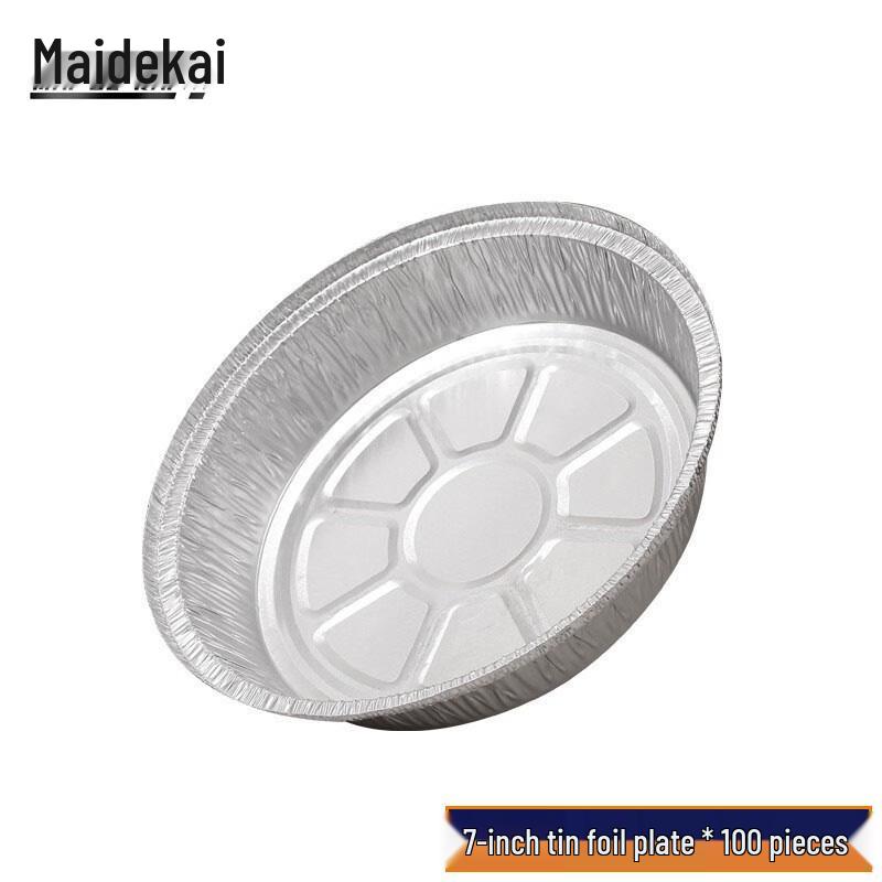 McDeckay Disposable Aluminum Foil Bowls 7 inch
