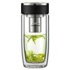 High-End Double-Walled Glass Bubble Cup: Large, Portable, Heat-Resistant Water Cup for Home and Car Use