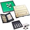 TERESA Reversi Shogi Set for with for Includes Japanese Instructions Children, Foldable, Magnets, Beginners,