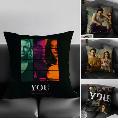YYou Joe Love Quinn TV Cushion Cover Pillowcase Ultra Soft Skin Friendly Fabric Cloud Like Comfort Concealed Zipper