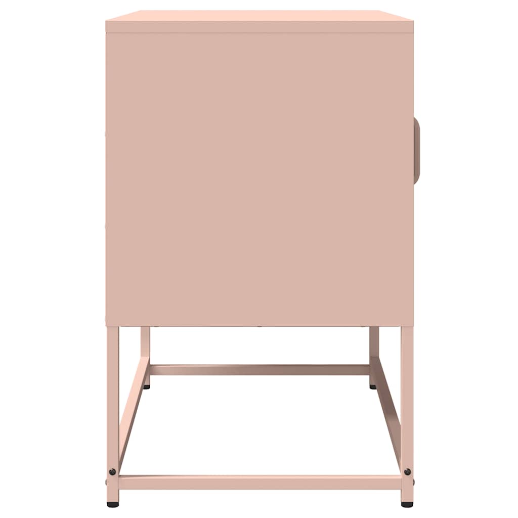 Pink TV Stand 68 X 39 X 60.5 Cm Cold Rolled Steel