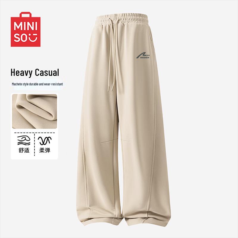MINISO Unisex Loose Straight-Leg Sweatpants