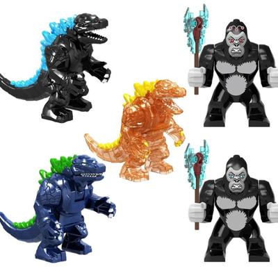 King Kong Vs. Godzilla Minifigures Big Figure Building Blocks KF1506-1507 Toys Lego