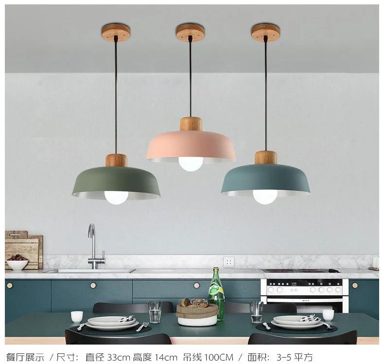 Nordic Style Chandelier Restaurant Kitchen Bar Study Bedroom Minimalist Modern Creative Personalized LED Chandelier