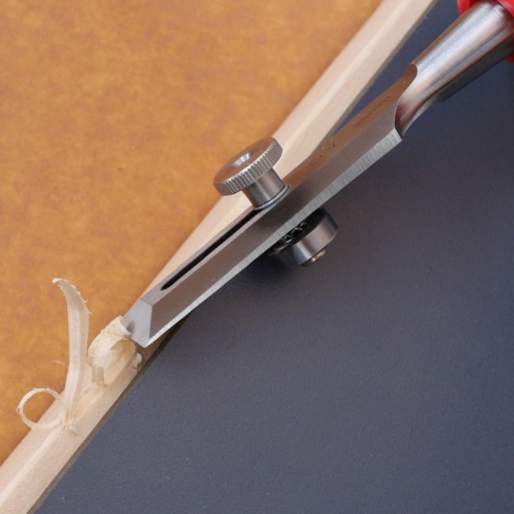 9 Inch Wood Carving Tool with Limiter Flat Spatula Durable Manual Plow Bit  Woodworking