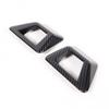 Carbon Fiber Rear Fog Light Lamp Trim Cover Guards For Hyundai Santa Cruz +