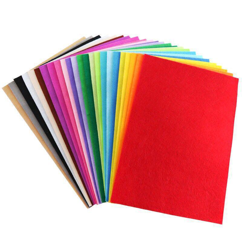 A4 Buntes Vliesstoff für DIY und Basteln