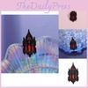 Alloy Intricate Heart Shaped Brooch With Gothic Cathedral Design For Stylish Outfits