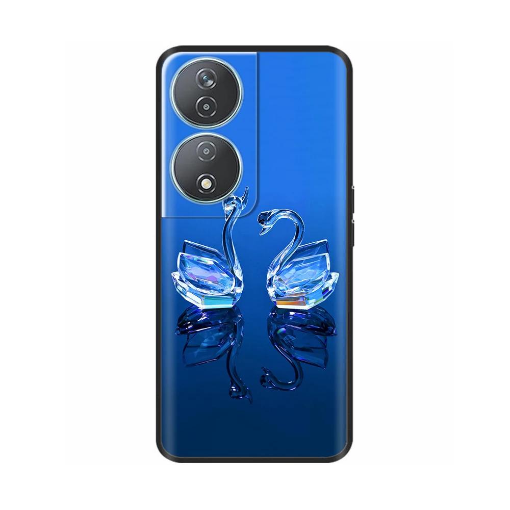 Für Honor X7b Hülle Bemalte Cartoon-Blume Silikon Funda TPU Weiche Abdeckung Für Honor X7B 5G Hüllen Für Honor 90 Smart Schutzhülle