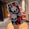 Skull Phone Case Carcasa Funda For iPhone 17 Pro Max 17 Air 16 15 14 13 Pro Max 15 16 Pro 15Plus Case