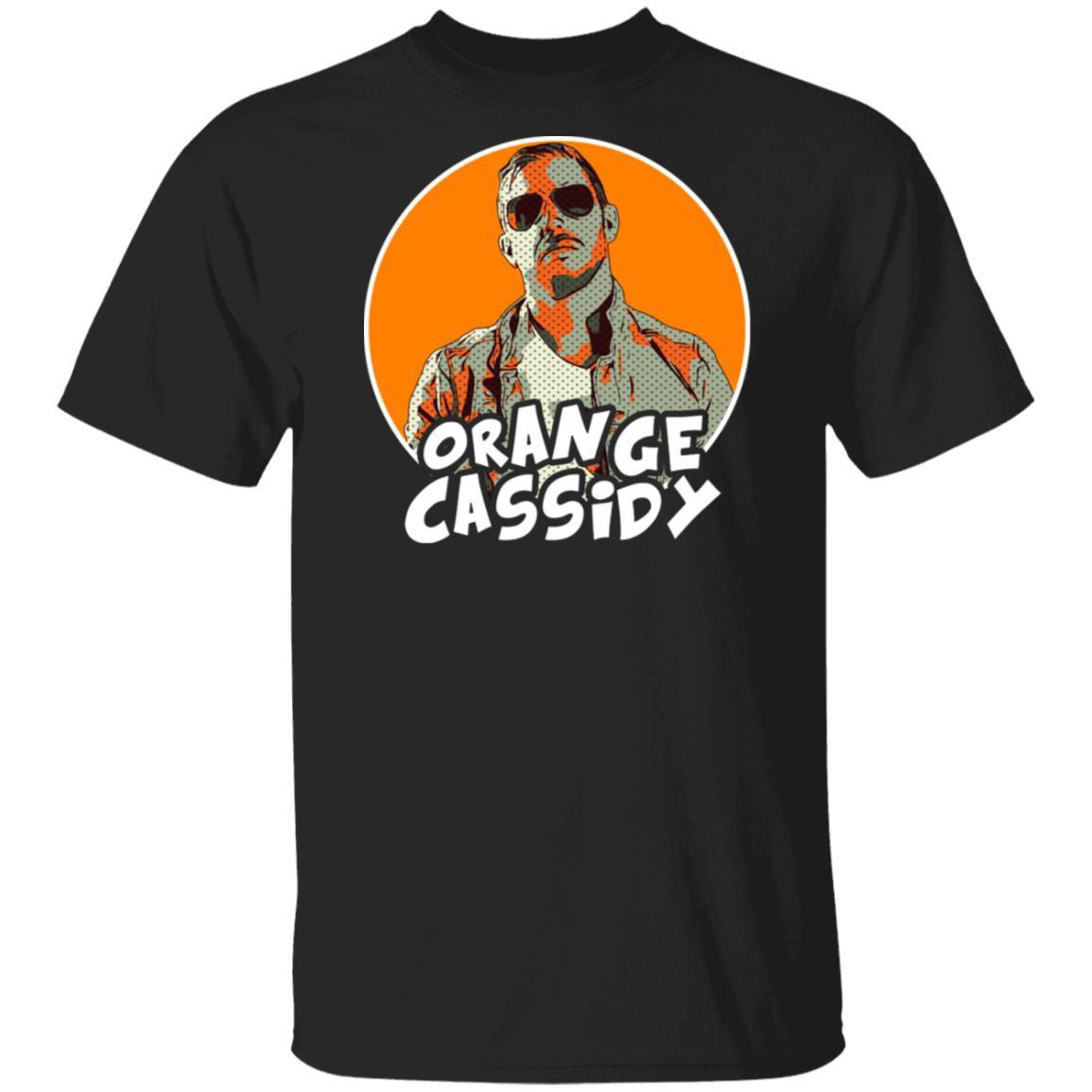 

Оранжевая футболка унисекс Cassidy Wrestler Wrestling Aew Sport Tee S