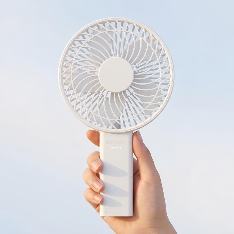 XIAOTREE 6-inch Big Fan Bldc Motor Table Stand Foldable Wireless Portable Handheld Fan Circulator 180° Foldable Desk Fan Tent