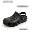 EVA Non-Slip Breathable Anti-Static Six-Hole Clog Shoes with Thick Sole for Men & Women