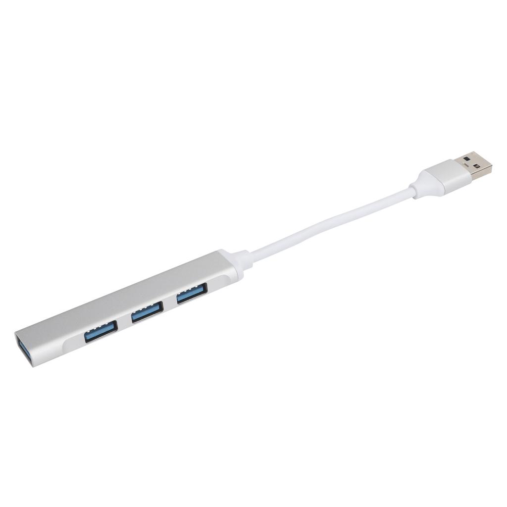 USB3.0 Hub 4 Port Aluminum Alloy Adapter Converter UltraHigh Speed Splitter Accessories