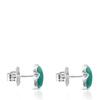 Tous Silver New Color Earrings with Amazonite/615433540