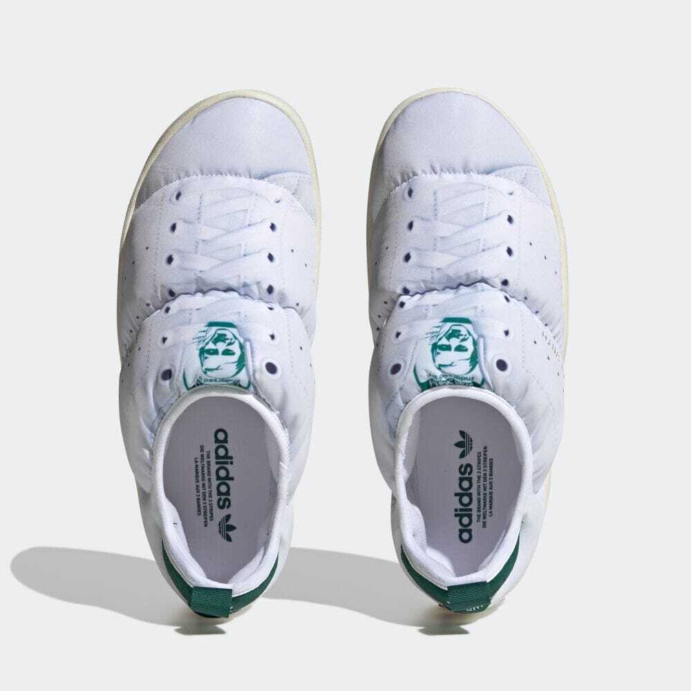 HP6699 Adidas Originals Puffylette Footwear White College Green (Men's)