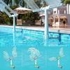 PVC Pool Fountain Sprayer Cooling Spray Head Waterfall Fountain Swimming Pool Fountain  Garden