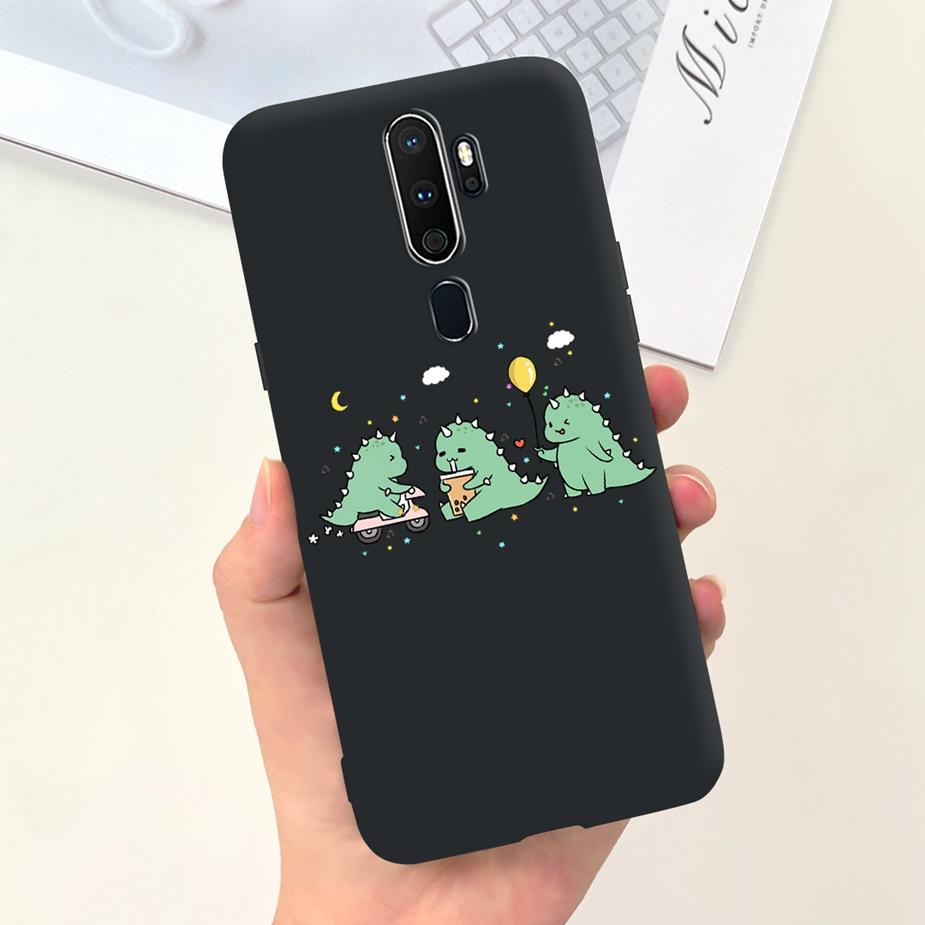 For Oppo A9 2020 Case Oppo A5 2020 Cute Fashion Cartoon Cover Soft TPU Phone Case For Oppo A11X OppoA5 OppoA9 2020 Fundas Bumper