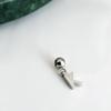 DIY Sliding Chain Alphabet Number Pendant Necklace Personalized Jewelry