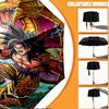 Custom Name Personalized Dragon Ball Z Print Umbrella, Auto Open Close, 8‑Rib Sturdy Frame, Commute Camping Hiking Use, Birthday Gift