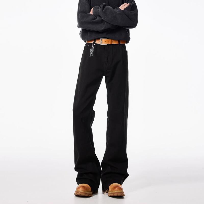 QOTRIOCK Men's Bootcut Flared Jeans