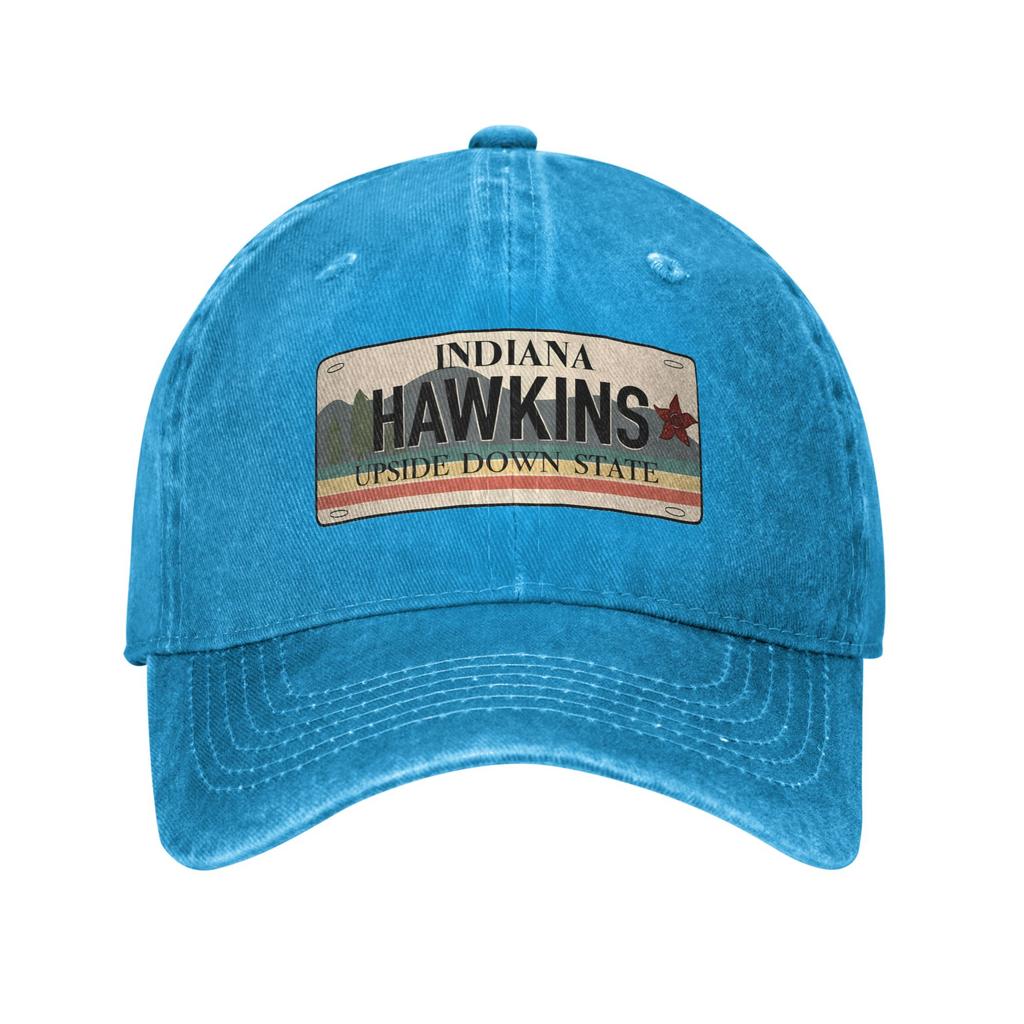 HAWKINS Casual Baseball Cap For Men Women Summer  Running Hippie Trucker Hat Y2k Retro Breathable Baseball Caps