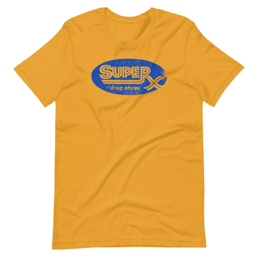 SUPER X Drug Stores DrugStore Retro Graphic Tee Shirt Unisex T-Shirt L