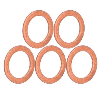 5PCS AS0506 Red Copper Gasket Diving Cylinder Valve Washer Replacement Maintenance Accessory