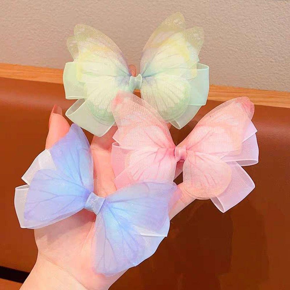 

Подарок, вышитый бант из цинкового сплава, детская заколка для челки, заколка для волос в корейском стиле, заколка для волос для девочек, заколка-бабочка