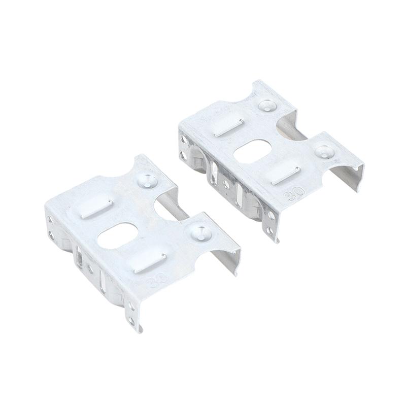 10Pcs Solar Panel Drain Clips Durable Aluminum Alloy 30/33MM Water Drainage Clamps for Residential Photovoltaic Panels