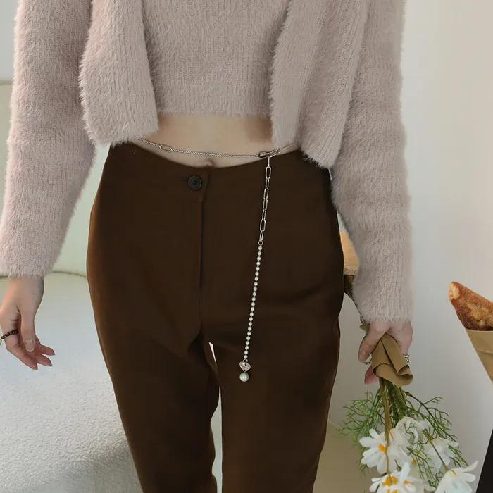 pearl point chain belt