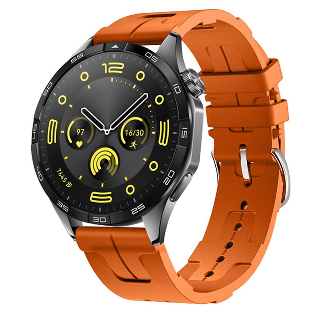

For Huawei Watch GT 4/GT 3/GT 2 46mm Waterproof Strap 22mm Liquid Silicone Watch Band Red